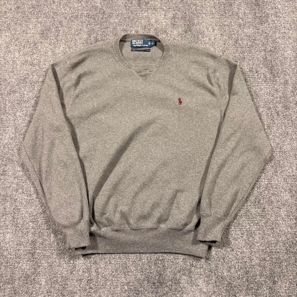 polo ralph lauren 2000s cotton pullover sweater